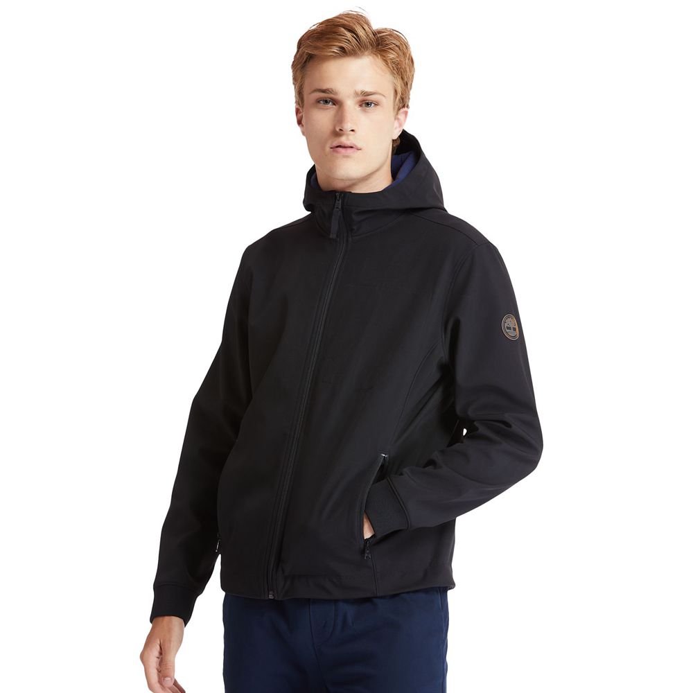 Jaqueta Masculino - Timberland Mt. Waumbeck Hooded Softshell - MFNKQ6501 - Pretas